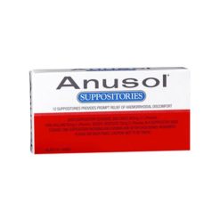 Anusol Suppositries Haemorrhoids (piles) Treatment        12 Suppositories