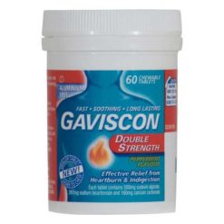 Gaviscon Double Strength        60 Tablets