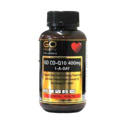 Go Co-Q10 400mg 1-A-Day        60 Capsules