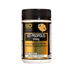 Go Propolis 500mg - Immune & Allergen Protection        180 Capsules