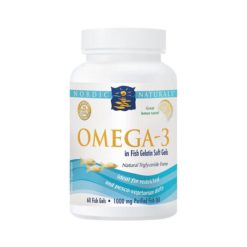 Nordic Omega-3 - Lemon Caps - Fish Gelatin        60 Soft Gels