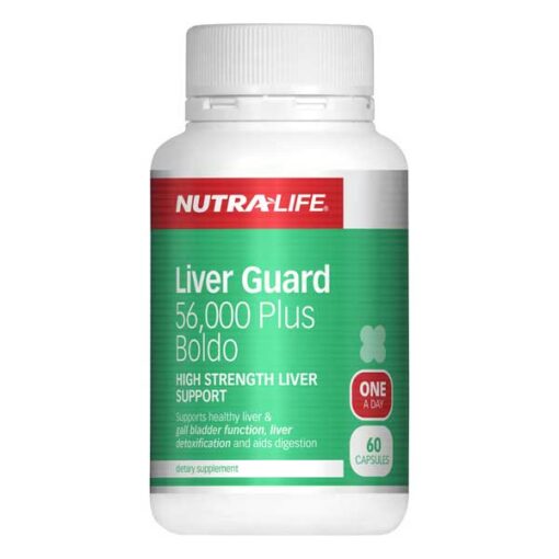 Nutra Life Liver Guard 56000 Plus Boldo        60 Capsules
