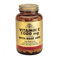 Solgar Vitamin C 1000 mg with Rose Hips 100 VegeTablets