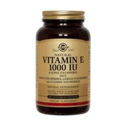 Solgar Vitamin E 1000 IU Mixed        50 Capsules