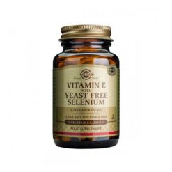 Solgar Vitamin E w Selenium Yeast Free 50 VegeCapsules