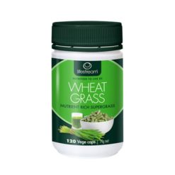 Lifestream Wheat Grass - Organic        120 Capsules
