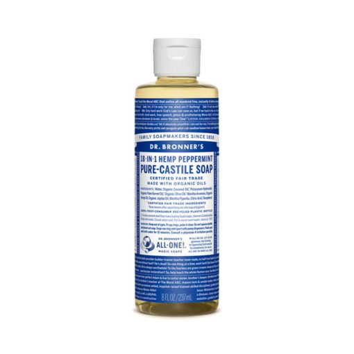 Dr Bronners Pure Castile Liquid Soap Peppermint        940ml