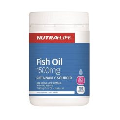 Nutra Life Fish Oil 1500mg        180 Capsules