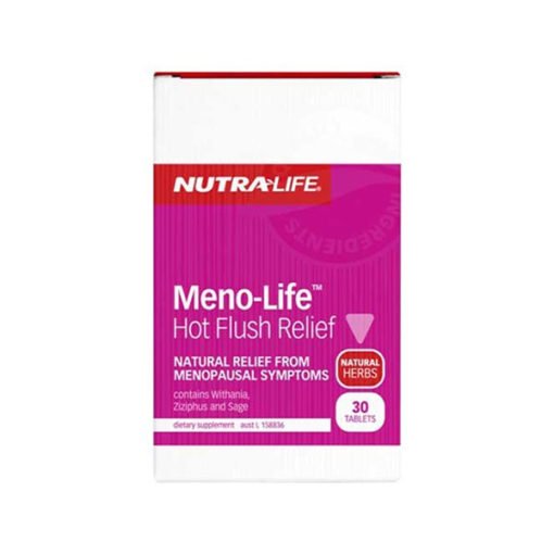 Nutra Life Meno-Life Hot Flush Relief        30 Tablets