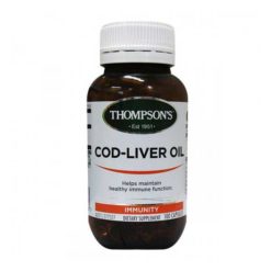 Thompsons Cod Liver Oil        100 Capsules